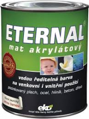 ETERNAL mat 013-černá - 0,7kg